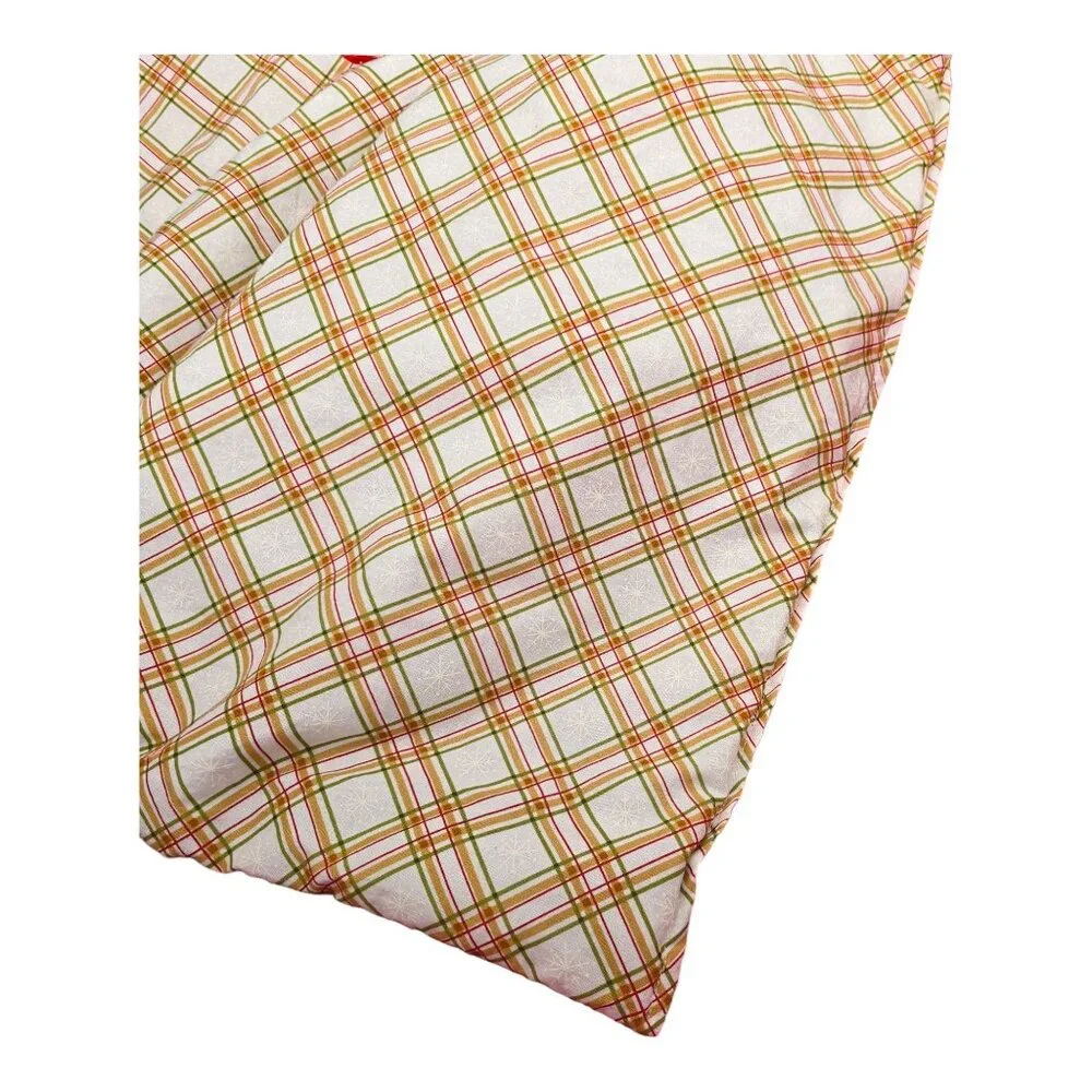 Quillow Red Barn Tractor 2 in 1 Quilted Travel Pillow Fold Out Throw Blanket